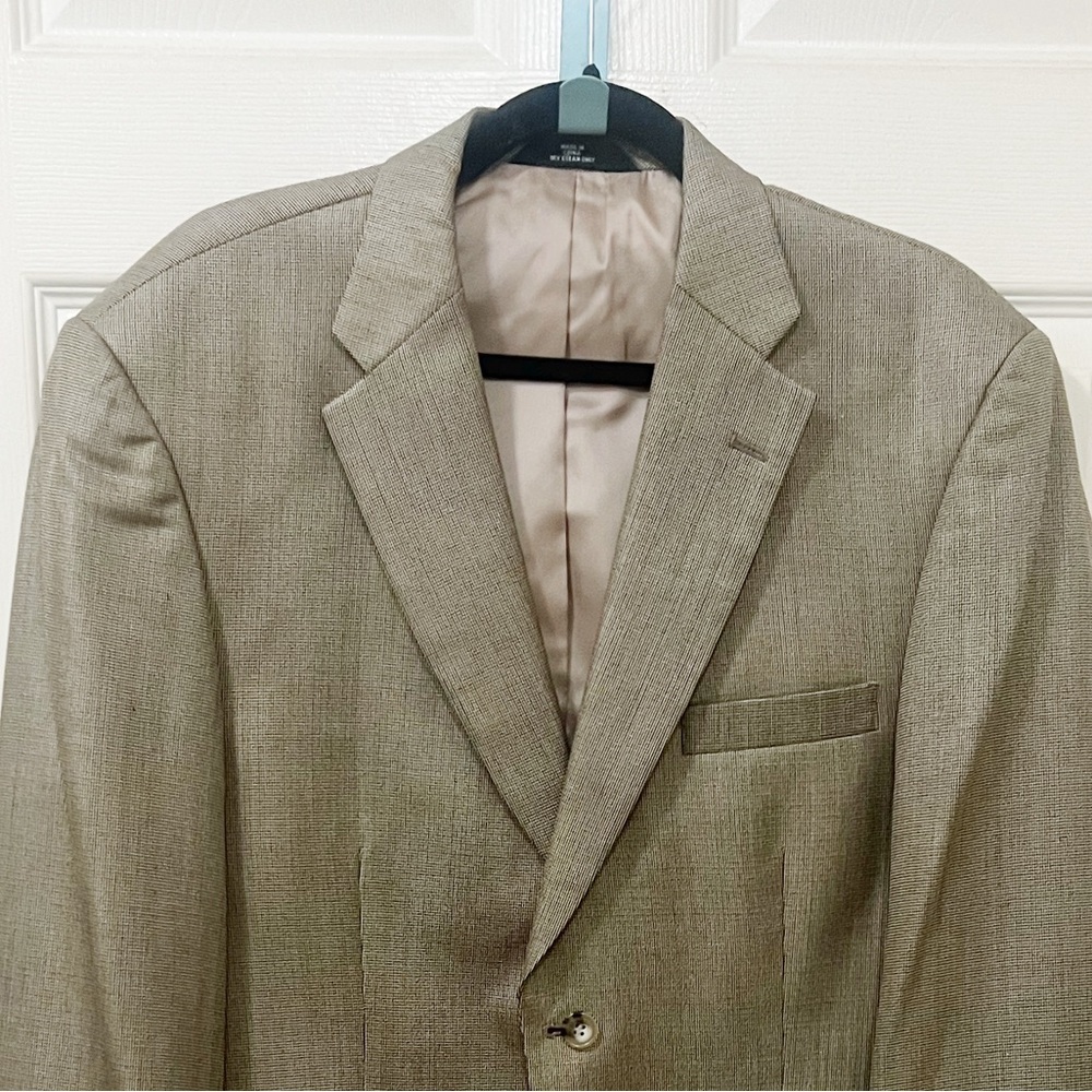 Haggar Collections Suit Brown Jacket Size 54R